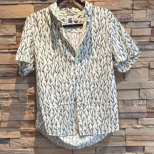 Kennington 100% Cotton Patterned Shirt L